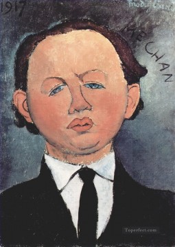 portrait of the mechanical 1917 Amedeo Modigliani Oil Paintings
